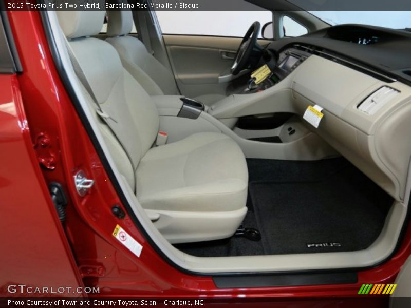 Barcelona Red Metallic / Bisque 2015 Toyota Prius Two Hybrid