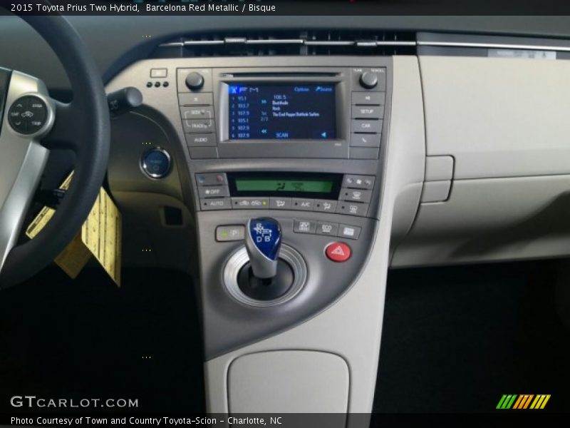 Barcelona Red Metallic / Bisque 2015 Toyota Prius Two Hybrid