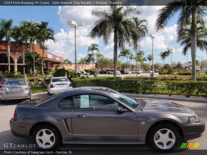 Dark Shadow Grey Metallic / Medium Graphite 2004 Ford Mustang V6 Coupe