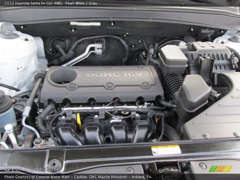  2010 Santa Fe GLS 4WD Engine - 2.4 Liter DOHC 16-Valve VVT 4 Cylinder