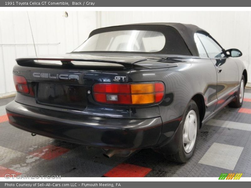 Black / Gray 1991 Toyota Celica GT Convertible