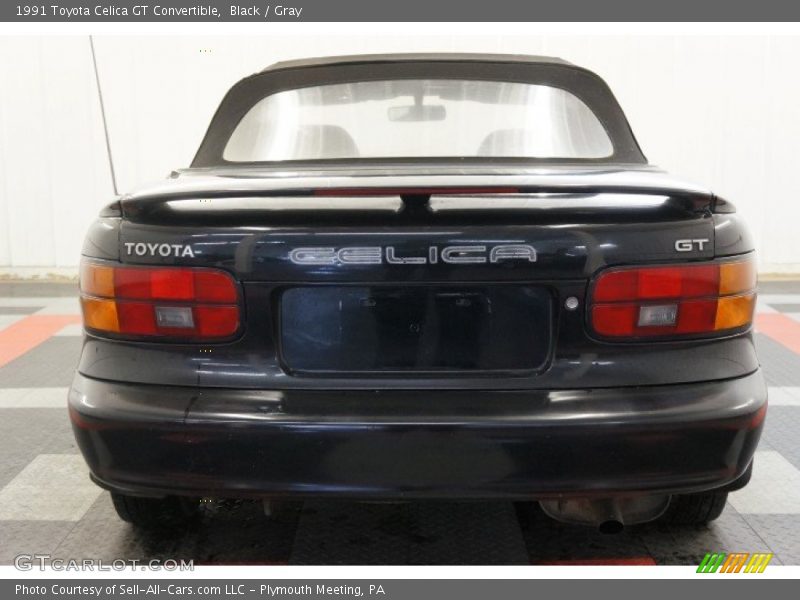 Black / Gray 1991 Toyota Celica GT Convertible