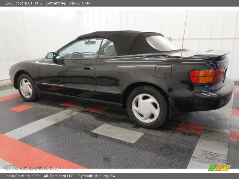 Black / Gray 1991 Toyota Celica GT Convertible