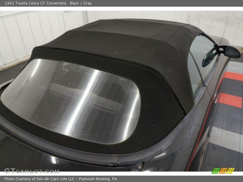 Black / Gray 1991 Toyota Celica GT Convertible