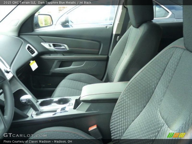 Dark Sapphire Blue Metallic / Jet Black 2015 GMC Terrain SLE