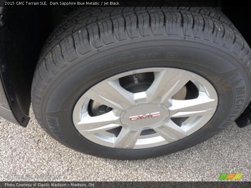 Dark Sapphire Blue Metallic / Jet Black 2015 GMC Terrain SLE