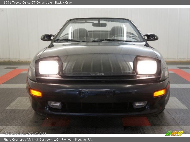 Black / Gray 1991 Toyota Celica GT Convertible