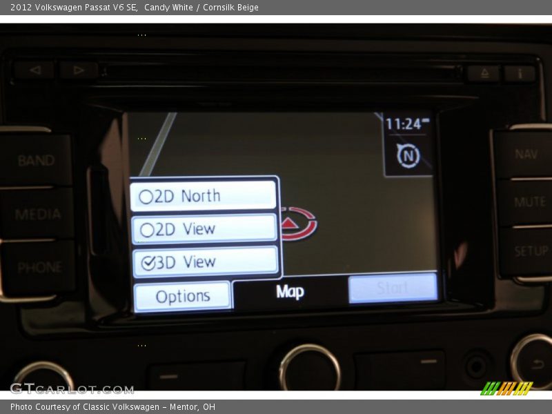 Candy White / Cornsilk Beige 2012 Volkswagen Passat V6 SE