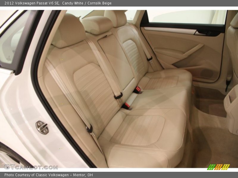Candy White / Cornsilk Beige 2012 Volkswagen Passat V6 SE