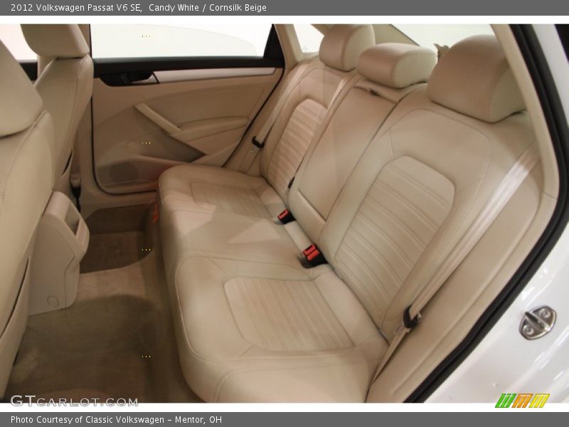 Candy White / Cornsilk Beige 2012 Volkswagen Passat V6 SE