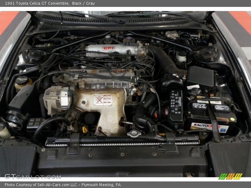 Black / Gray 1991 Toyota Celica GT Convertible