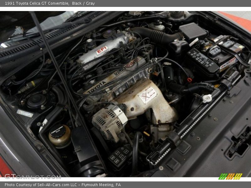 Black / Gray 1991 Toyota Celica GT Convertible