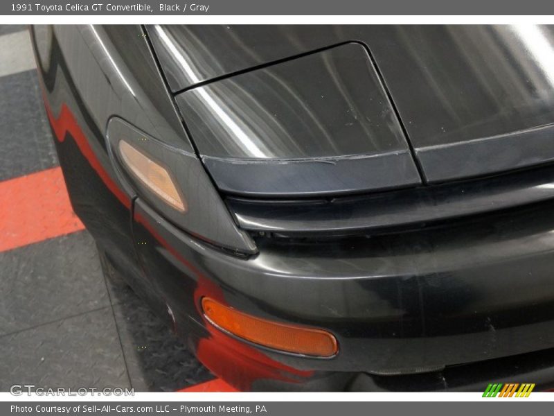 Black / Gray 1991 Toyota Celica GT Convertible