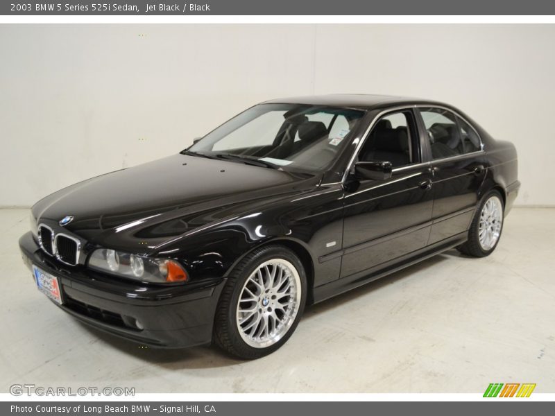 Jet Black / Black 2003 BMW 5 Series 525i Sedan