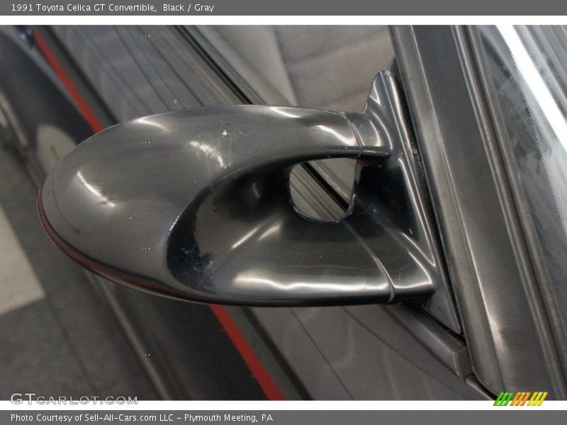 Black / Gray 1991 Toyota Celica GT Convertible