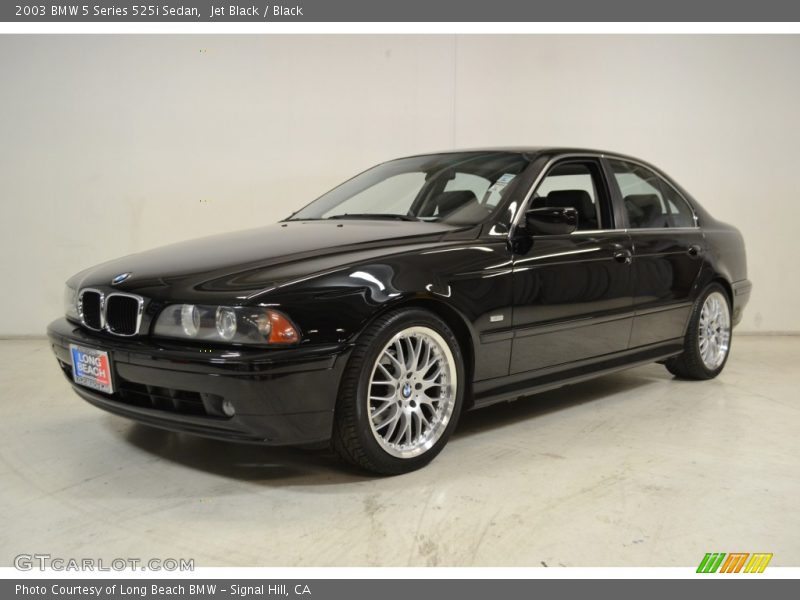 Jet Black / Black 2003 BMW 5 Series 525i Sedan