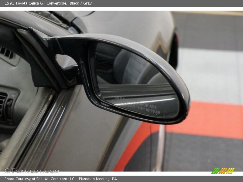 Black / Gray 1991 Toyota Celica GT Convertible
