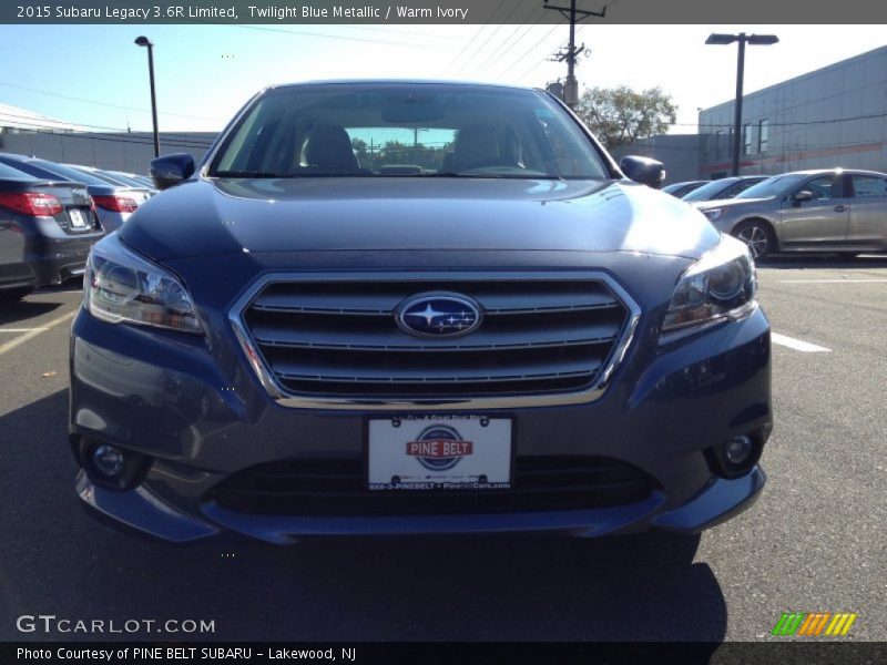 Twilight Blue Metallic / Warm Ivory 2015 Subaru Legacy 3.6R Limited