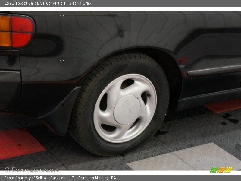 Black / Gray 1991 Toyota Celica GT Convertible