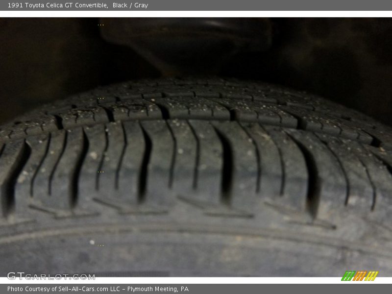 Black / Gray 1991 Toyota Celica GT Convertible