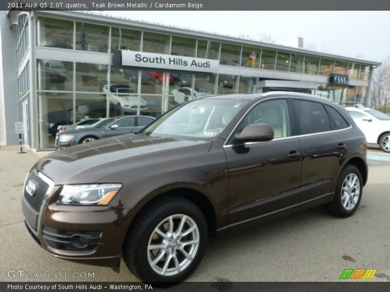 Teak Brown Metallic / Cardamom Beige 2011 Audi Q5 2.0T quattro