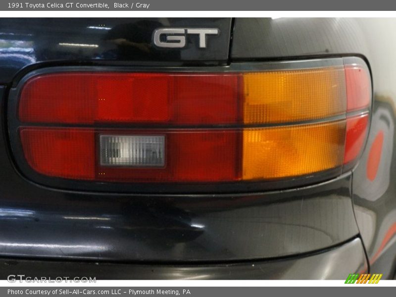 Black / Gray 1991 Toyota Celica GT Convertible