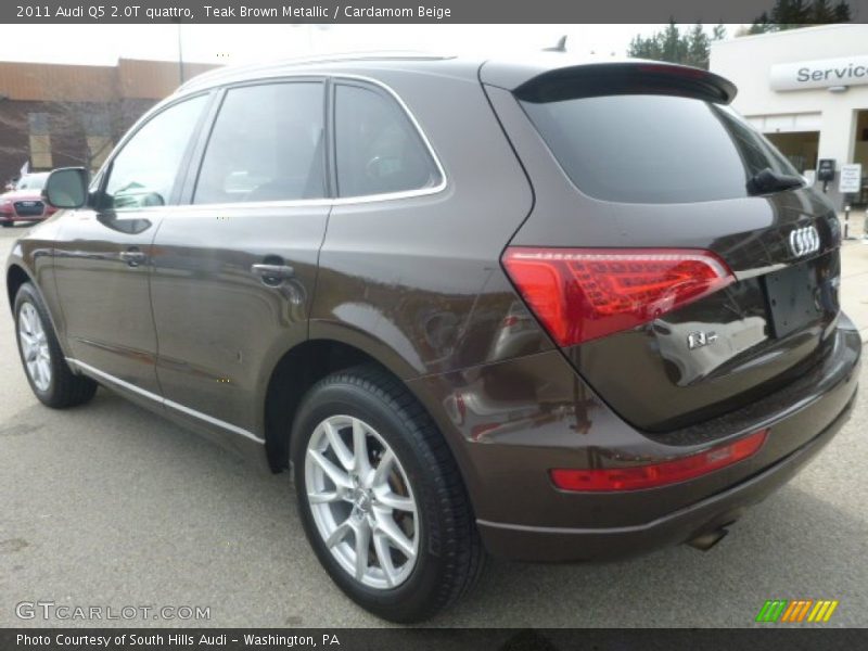 Teak Brown Metallic / Cardamom Beige 2011 Audi Q5 2.0T quattro