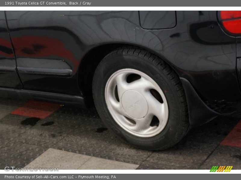 Black / Gray 1991 Toyota Celica GT Convertible