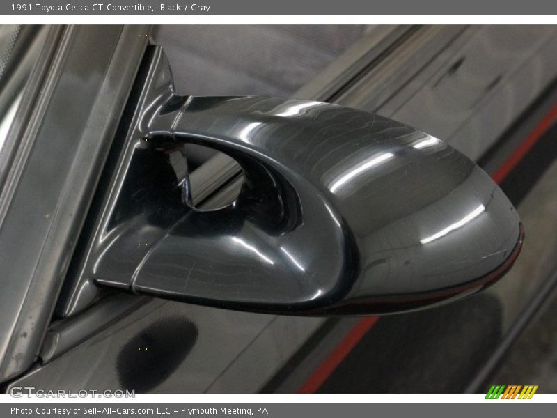 Black / Gray 1991 Toyota Celica GT Convertible