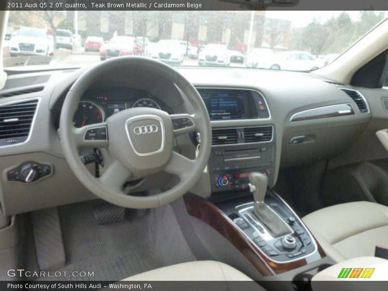 Teak Brown Metallic / Cardamom Beige 2011 Audi Q5 2.0T quattro