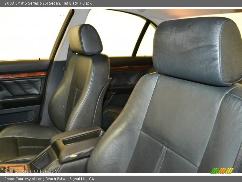 Jet Black / Black 2003 BMW 5 Series 525i Sedan
