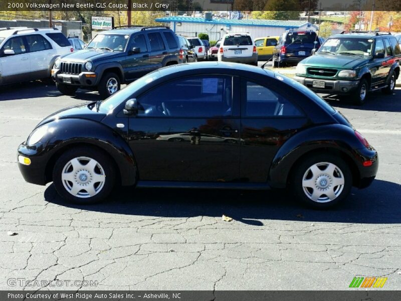 Black / Grey 2000 Volkswagen New Beetle GLS Coupe