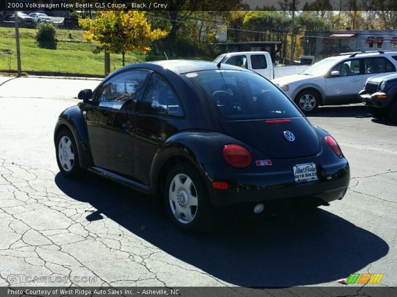 Black / Grey 2000 Volkswagen New Beetle GLS Coupe