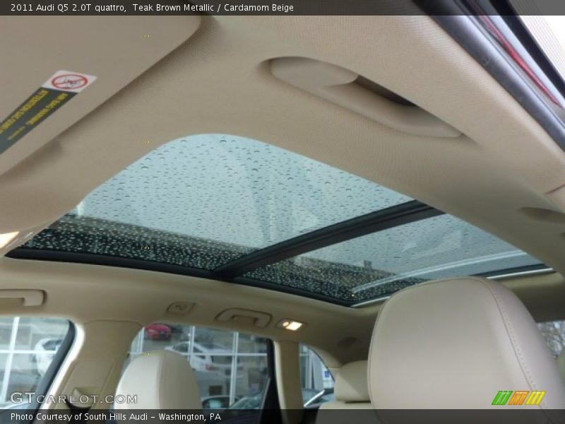 Teak Brown Metallic / Cardamom Beige 2011 Audi Q5 2.0T quattro