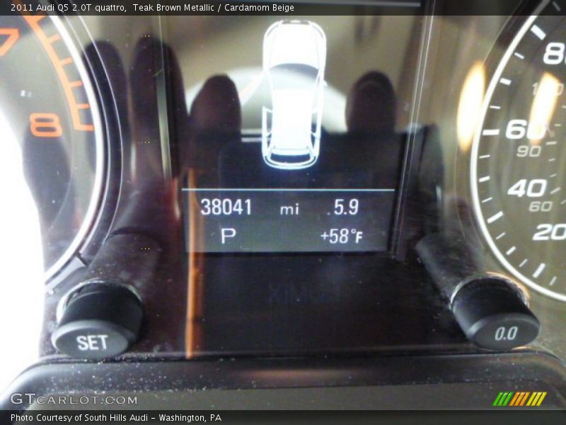 Teak Brown Metallic / Cardamom Beige 2011 Audi Q5 2.0T quattro