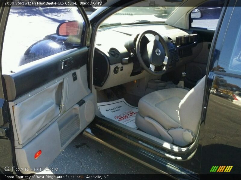 Black / Grey 2000 Volkswagen New Beetle GLS Coupe