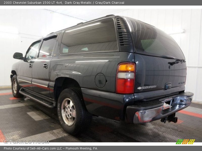 Dark Gray Metallic / Gray/Dark Charcoal 2003 Chevrolet Suburban 1500 LT 4x4
