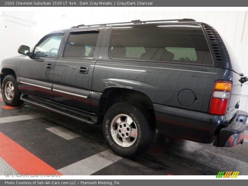 Dark Gray Metallic / Gray/Dark Charcoal 2003 Chevrolet Suburban 1500 LT 4x4