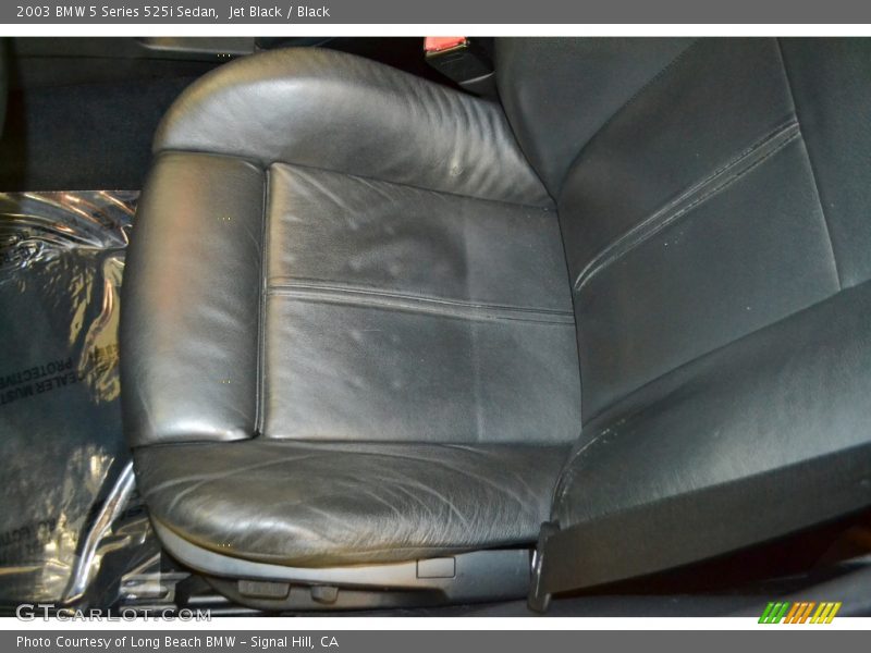 Jet Black / Black 2003 BMW 5 Series 525i Sedan