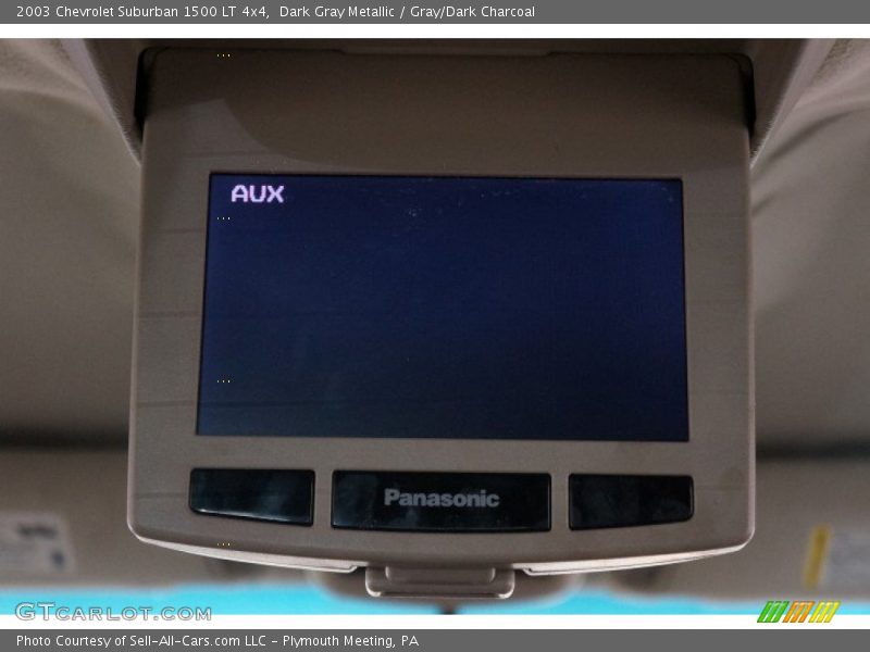 Dark Gray Metallic / Gray/Dark Charcoal 2003 Chevrolet Suburban 1500 LT 4x4