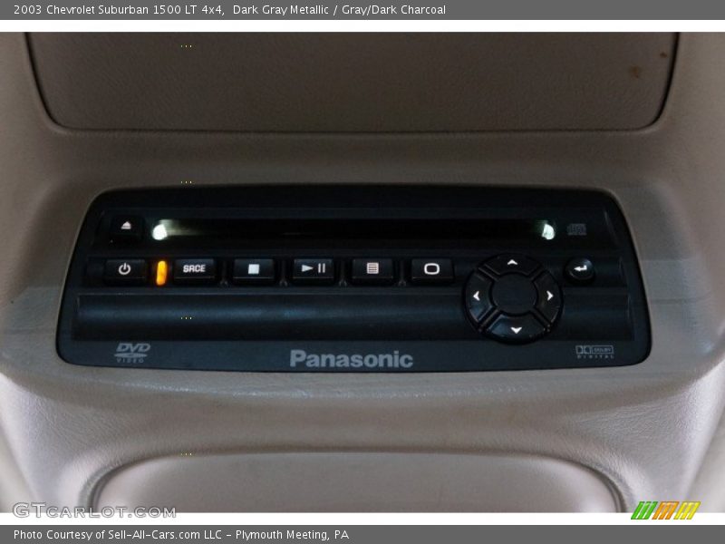 Dark Gray Metallic / Gray/Dark Charcoal 2003 Chevrolet Suburban 1500 LT 4x4