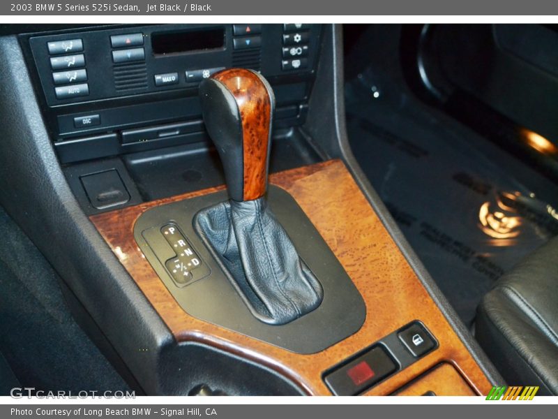 Jet Black / Black 2003 BMW 5 Series 525i Sedan