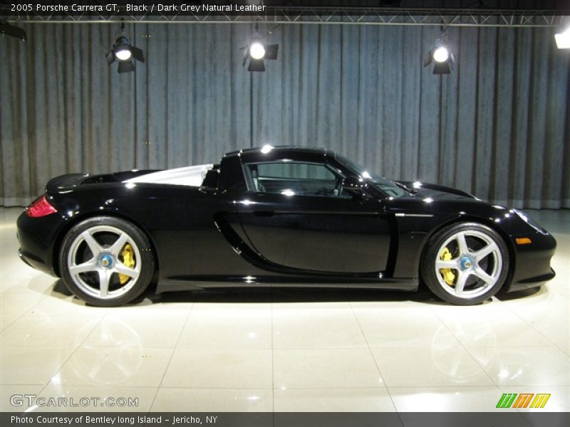 Black / Dark Grey Natural Leather 2005 Porsche Carrera GT