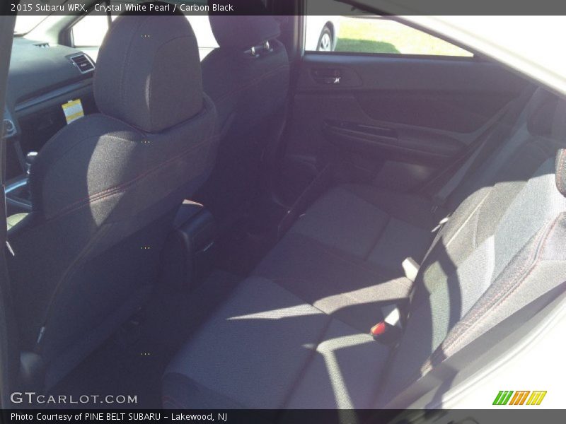 Crystal White Pearl / Carbon Black 2015 Subaru WRX