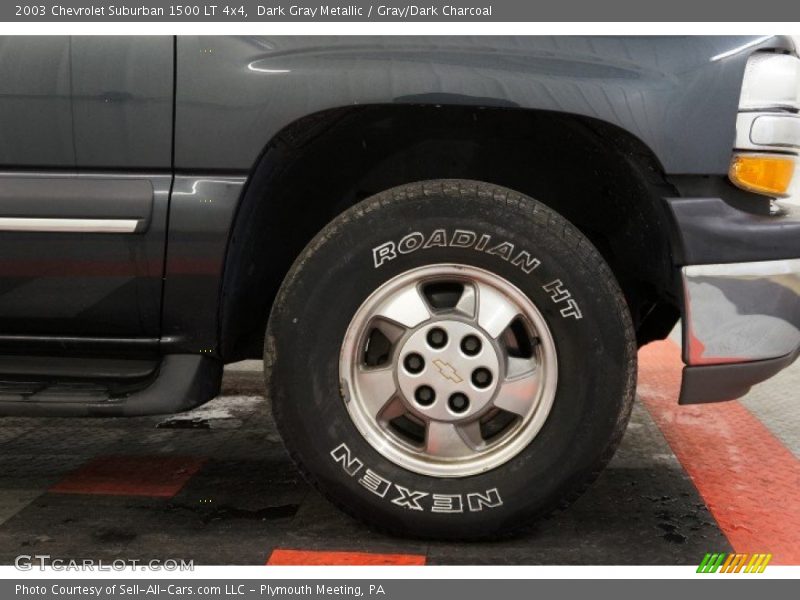 Dark Gray Metallic / Gray/Dark Charcoal 2003 Chevrolet Suburban 1500 LT 4x4
