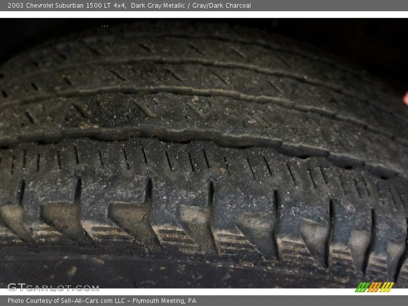 Dark Gray Metallic / Gray/Dark Charcoal 2003 Chevrolet Suburban 1500 LT 4x4