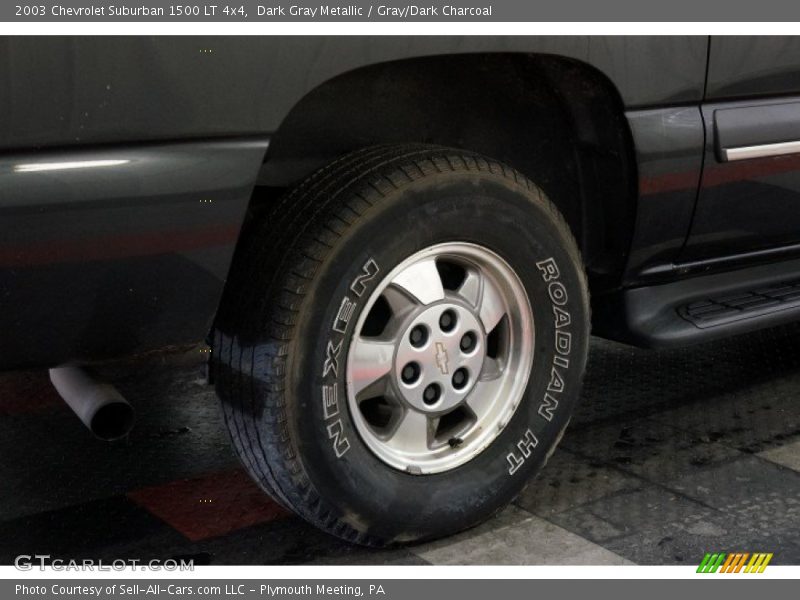 Dark Gray Metallic / Gray/Dark Charcoal 2003 Chevrolet Suburban 1500 LT 4x4