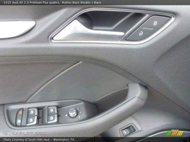 Mythos Black Metallic / Black 2015 Audi A3 2.0 Premium Plus quattro