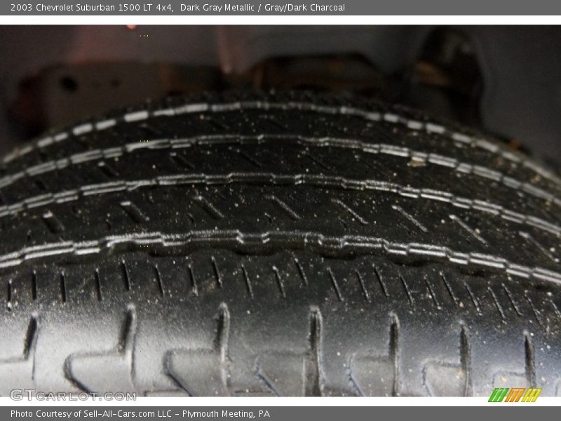 Dark Gray Metallic / Gray/Dark Charcoal 2003 Chevrolet Suburban 1500 LT 4x4