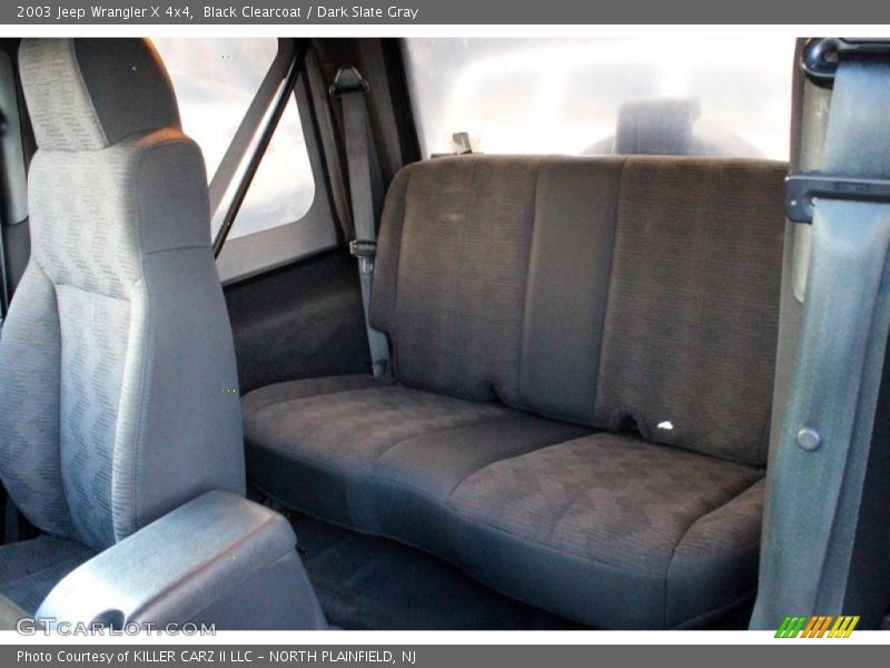 Black Clearcoat / Dark Slate Gray 2003 Jeep Wrangler X 4x4